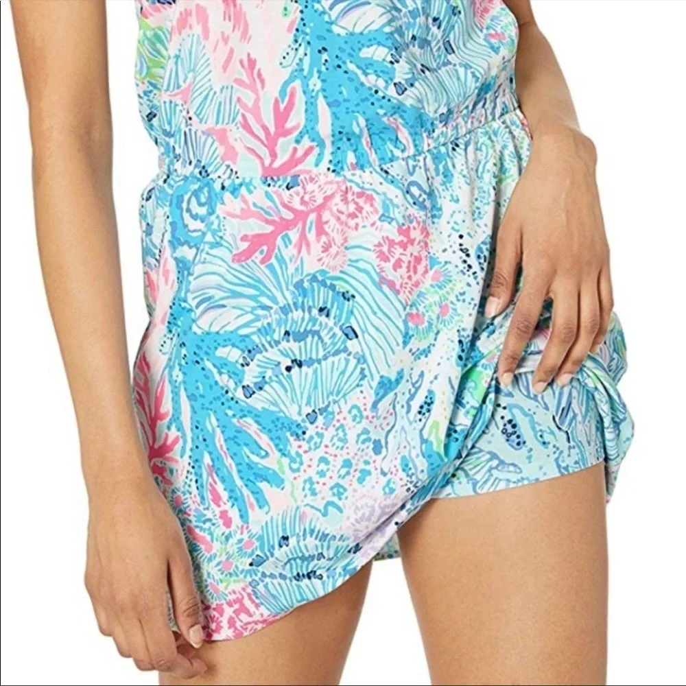 NWT Lilly Pulitzer Alessa Romper Sink or Swim XS